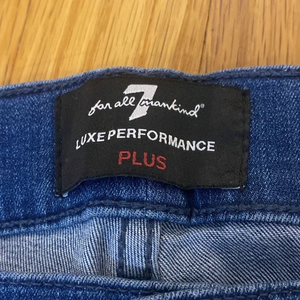 7 For All Mankind Men’s Blue Slim Jeans Size 36